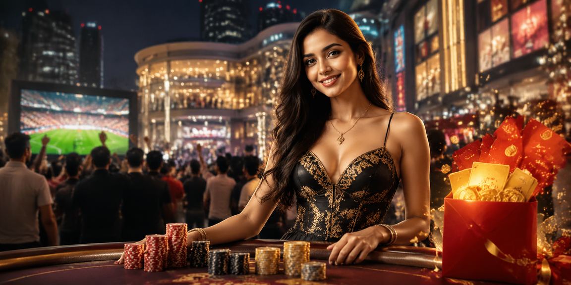 Live casino dealer engaging Indian players in premium gameplay